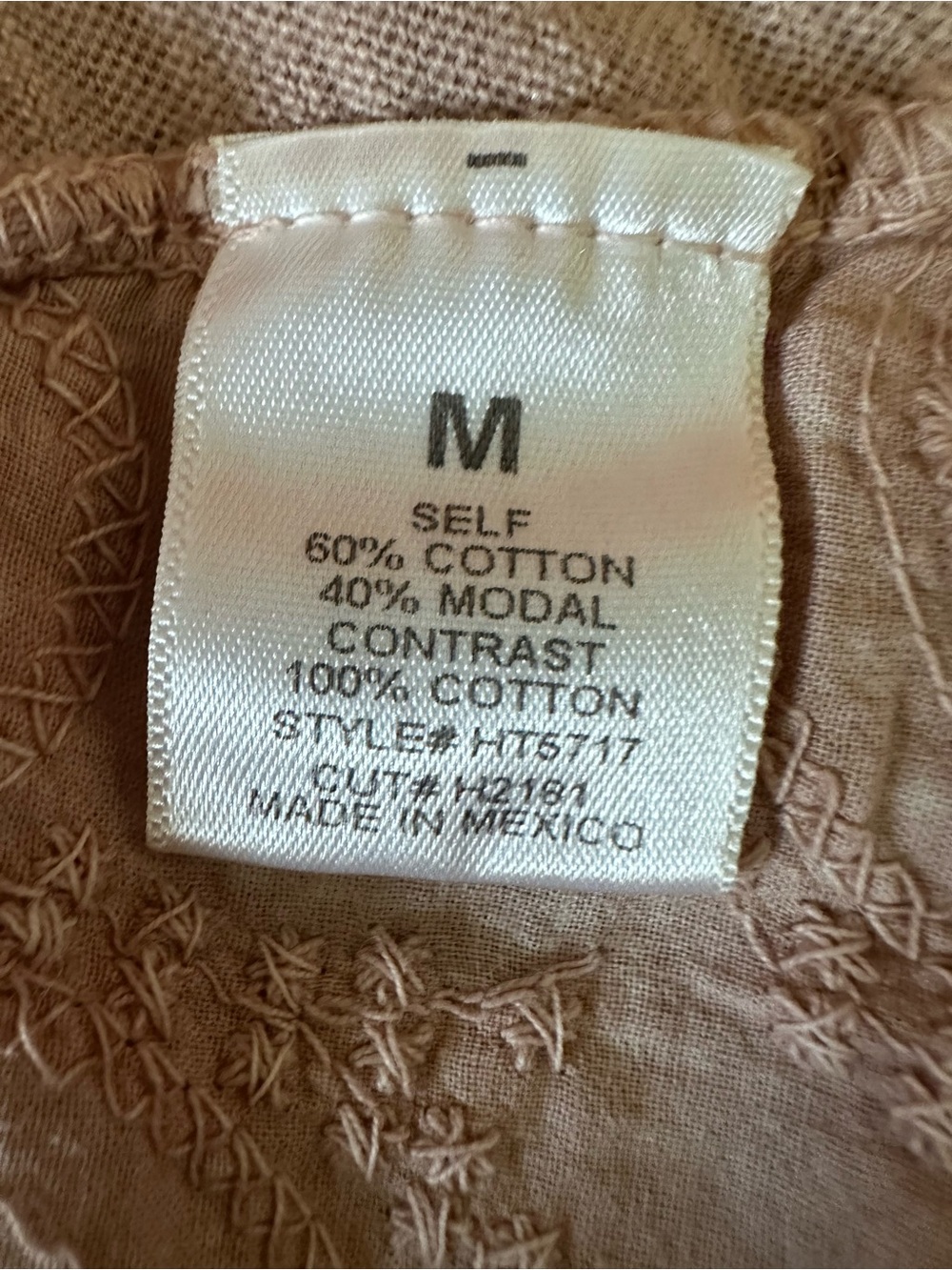 J HER MINERAL WASHED TOP - Picture 6 of 7